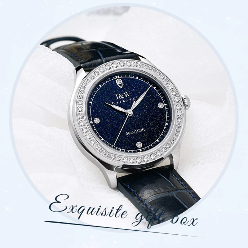 Luxury Diamond Quartz Watch