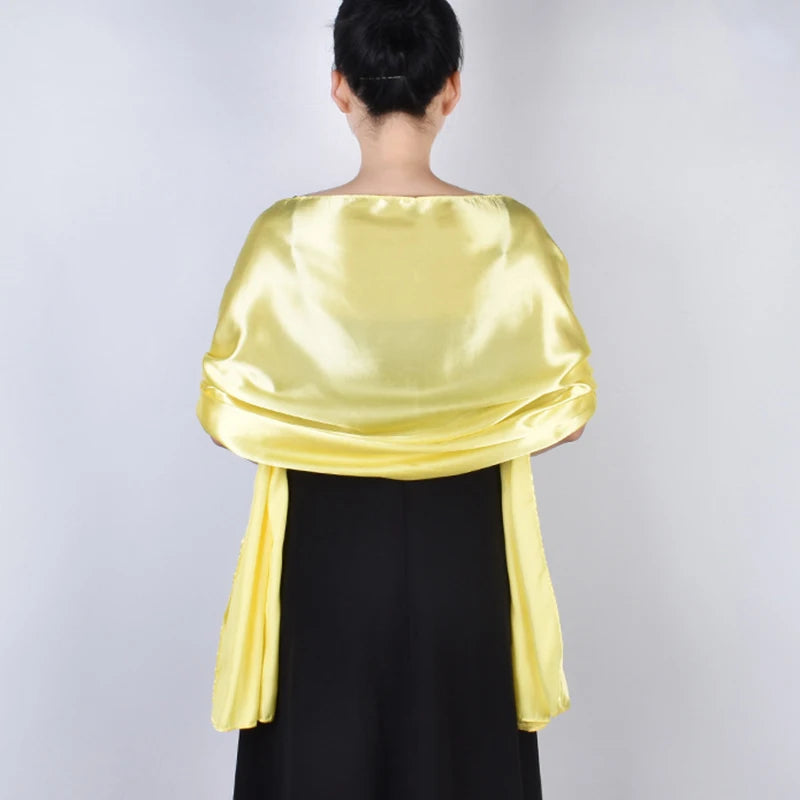 Satin Evening Shawl
