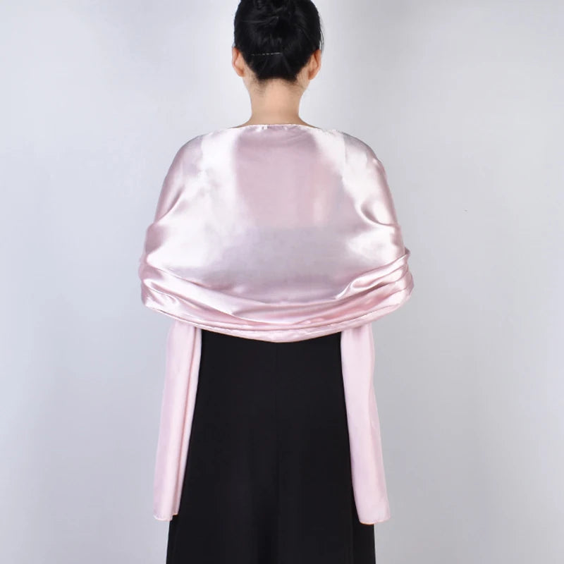 Satin Evening Shawl