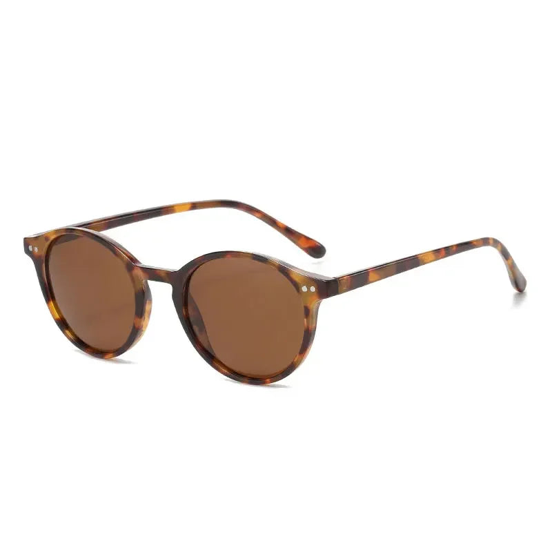 Retro Round Polarized Sunglasses