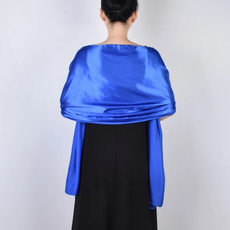 Satin Evening Shawl
