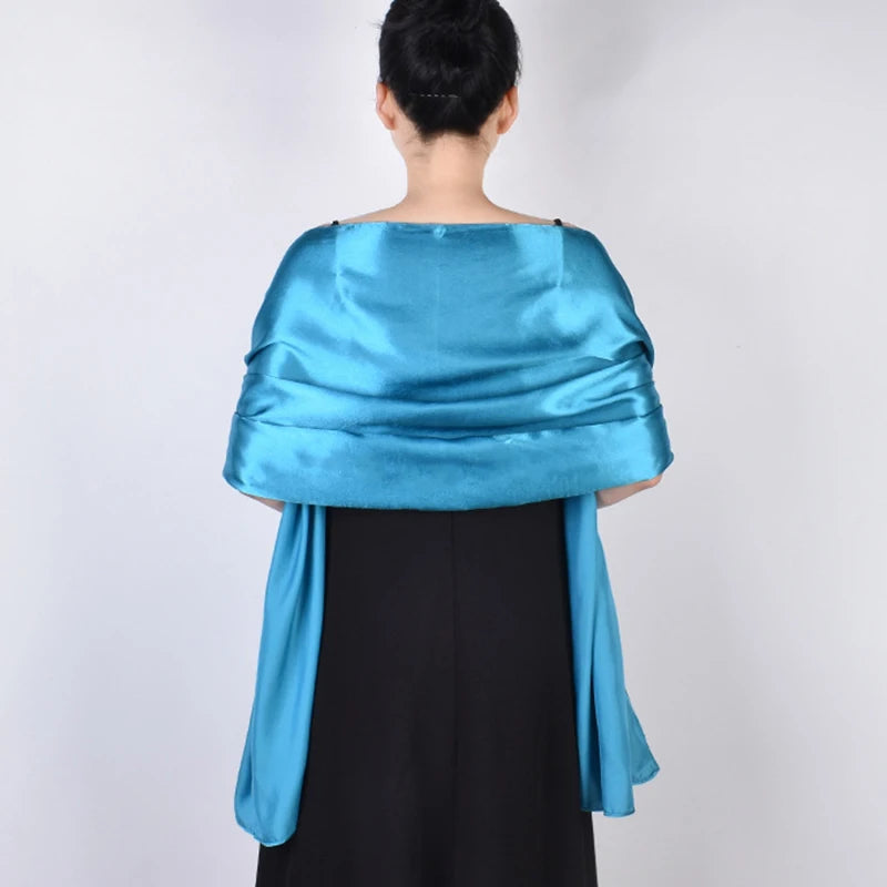 Satin Evening Shawl